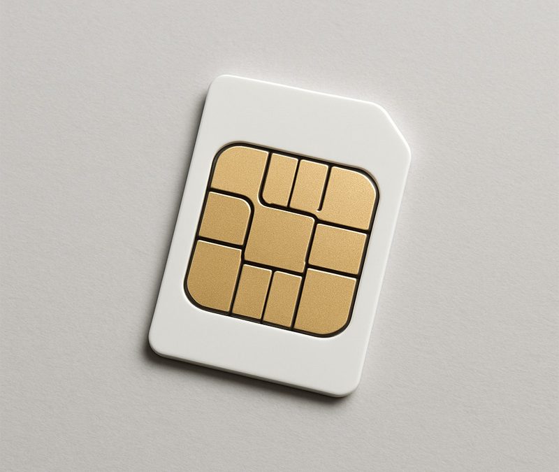 Kako pravilno vstaviti SIM kartico v Hub