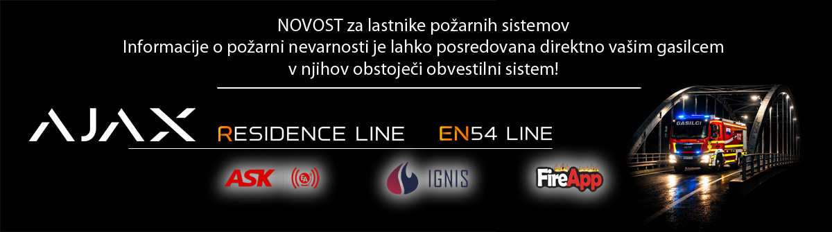 VDB aplikacija z apovezavo z gasilci